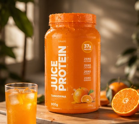A vida acontece.Juice te acompanha. — Juice Protein sabor Abacaxi com Hortelã